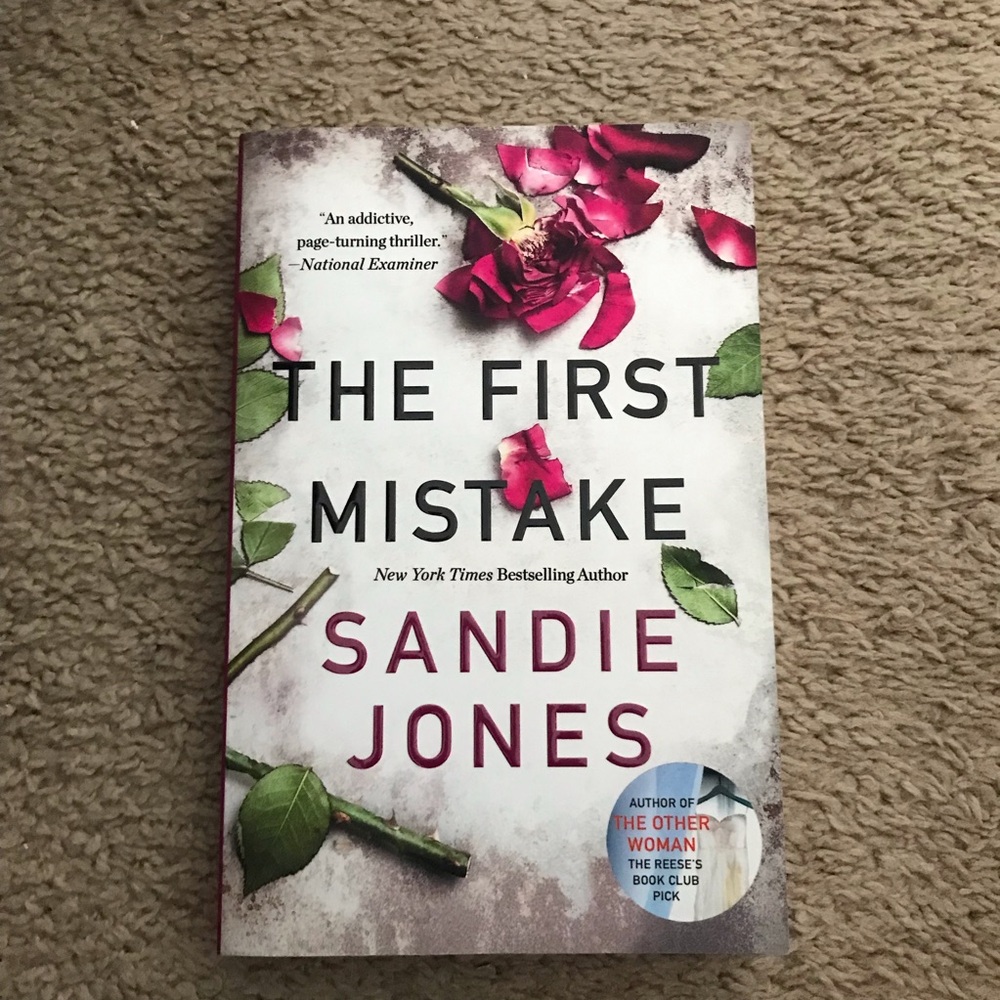 The First Mistake by Sandie Jones Book